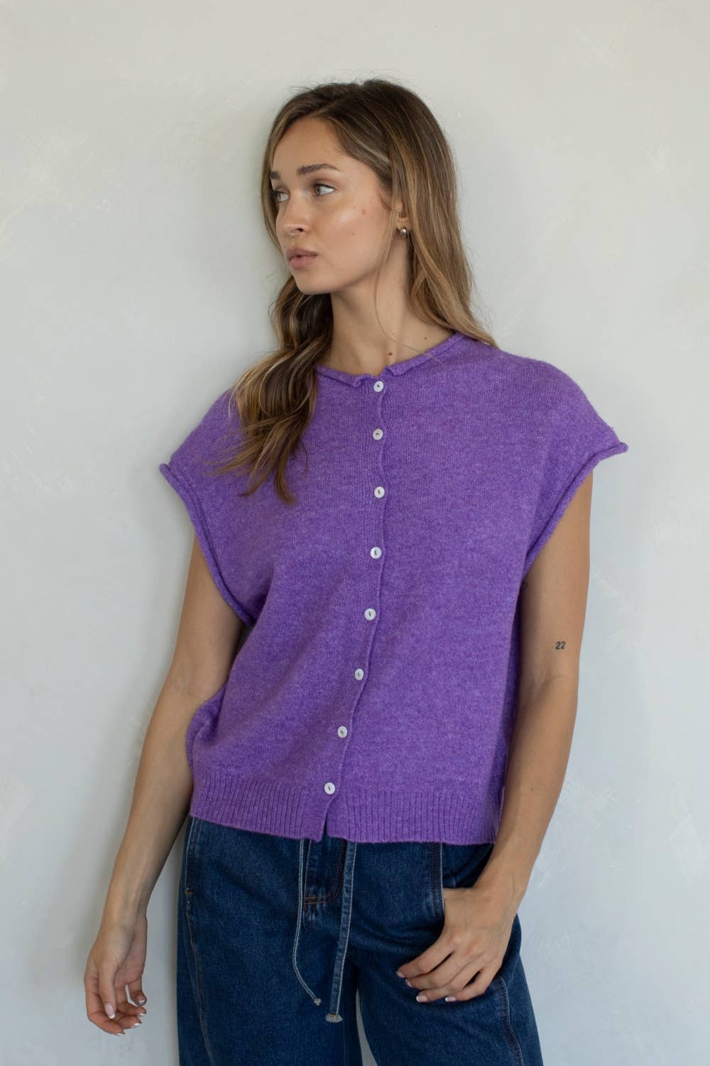 Things Between Piper Vest Cardigan