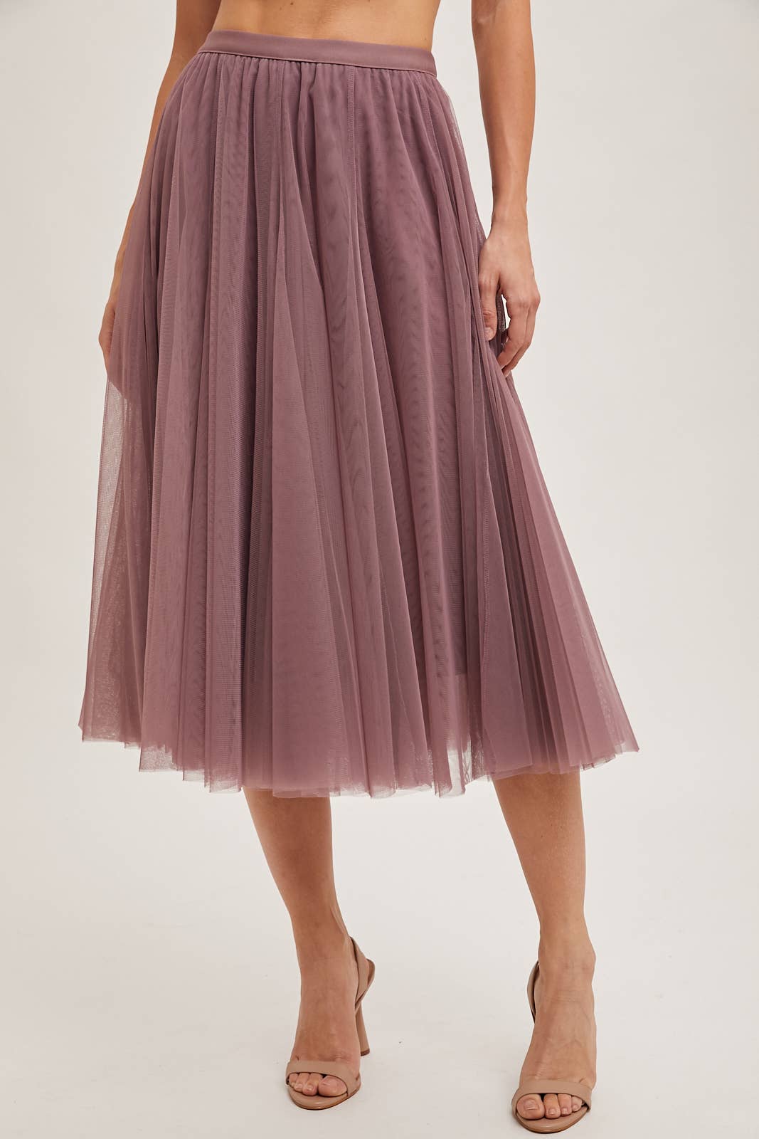 Bluivy TULLE MIDI SKIRT