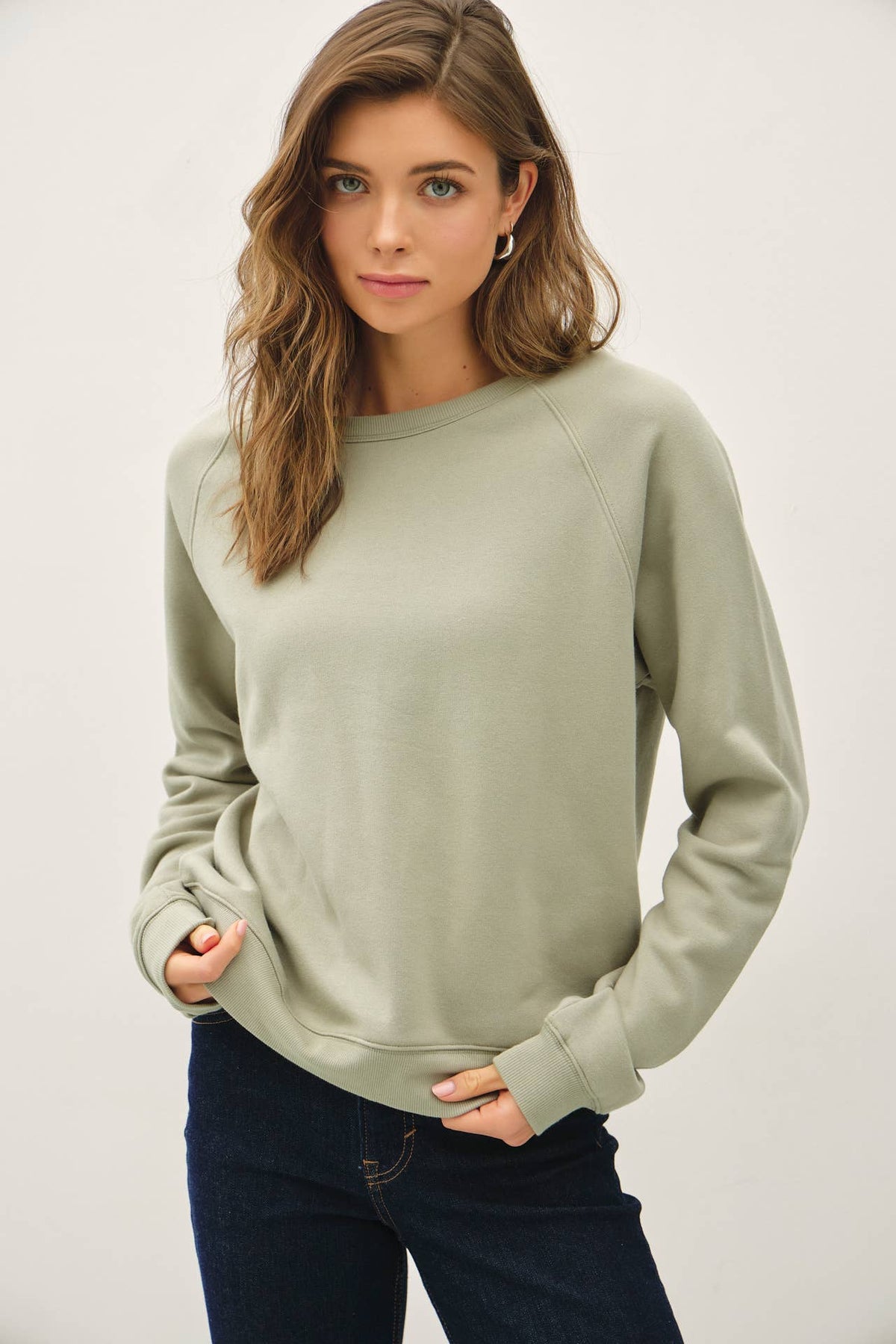 Be Cool COTTON MODAL FLEECE SWEATSHIRT