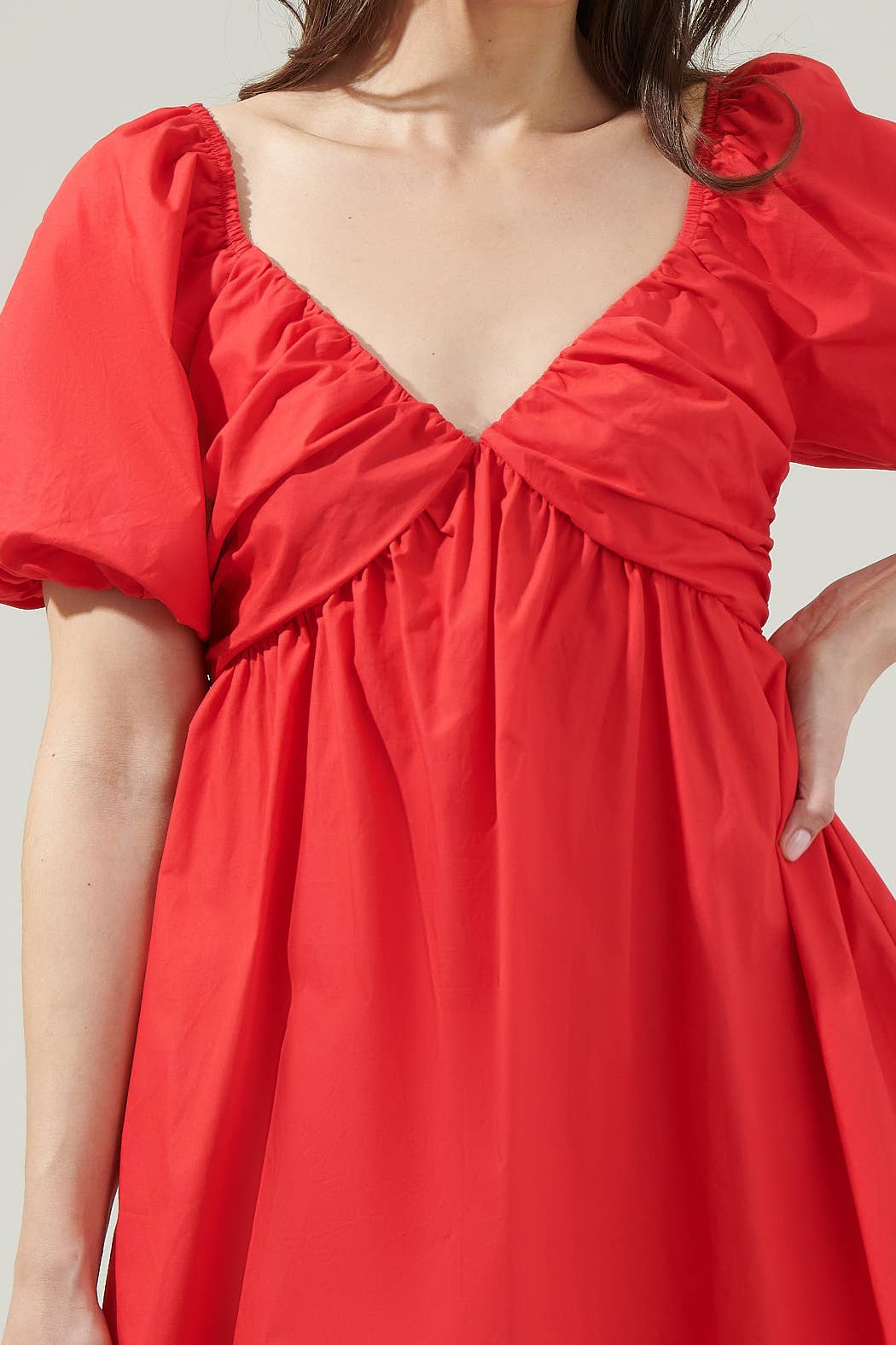 Sugarlips Leandra Poplin Mini Dress