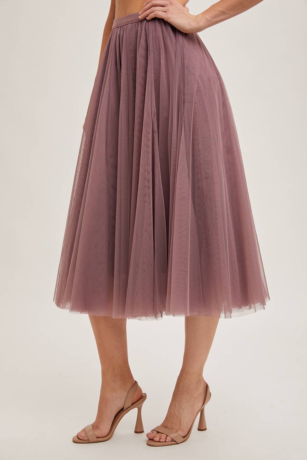Bluivy TULLE MIDI SKIRT