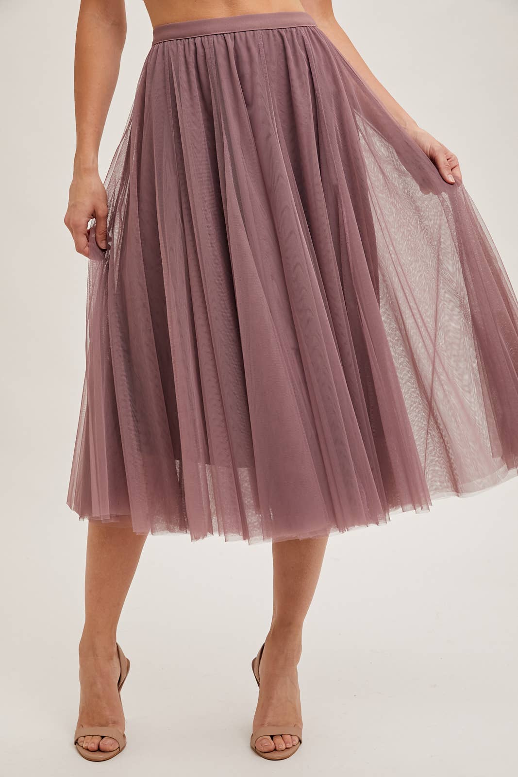 Bluivy TULLE MIDI SKIRT