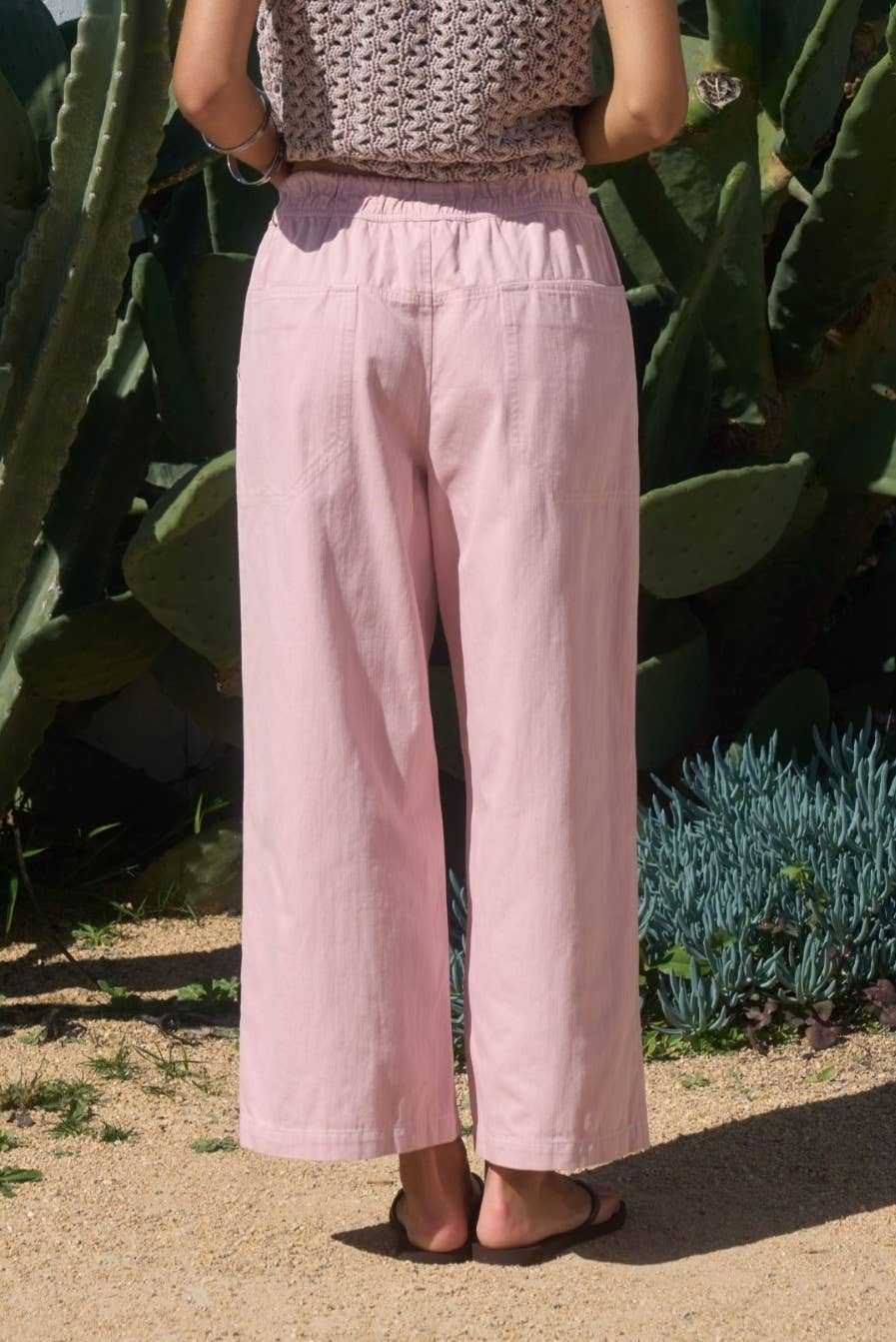 Dottie Drawstring Wide Leg Casual Pants
