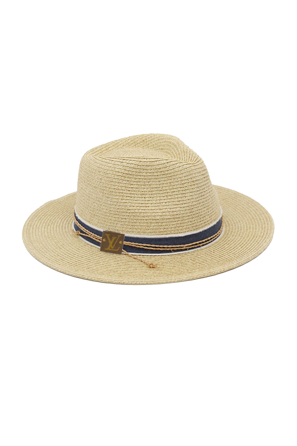 Upcycled Panama Straw Hat
