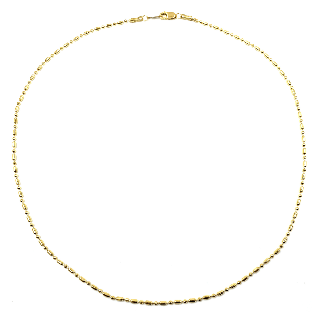 14k Gold Filled 16" Royal Necklace - Waterproof!