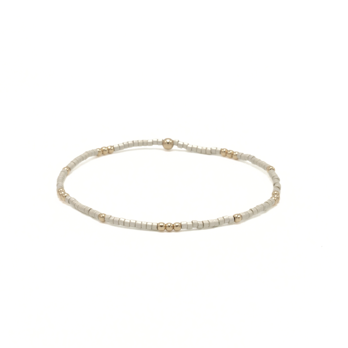 2mm Newport CHAMPAGNE + Gold Filled Waterproof Bracelet