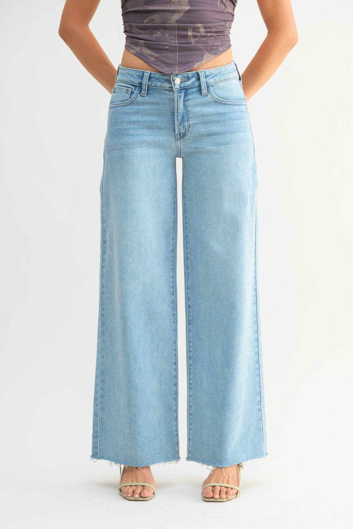Just USA Jeans - JP242 - LT - Relaxed Wide Leg