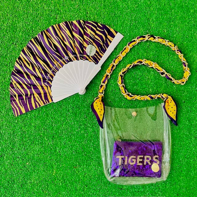 HADLEY Clear Gameday Messenger Stadium Bag