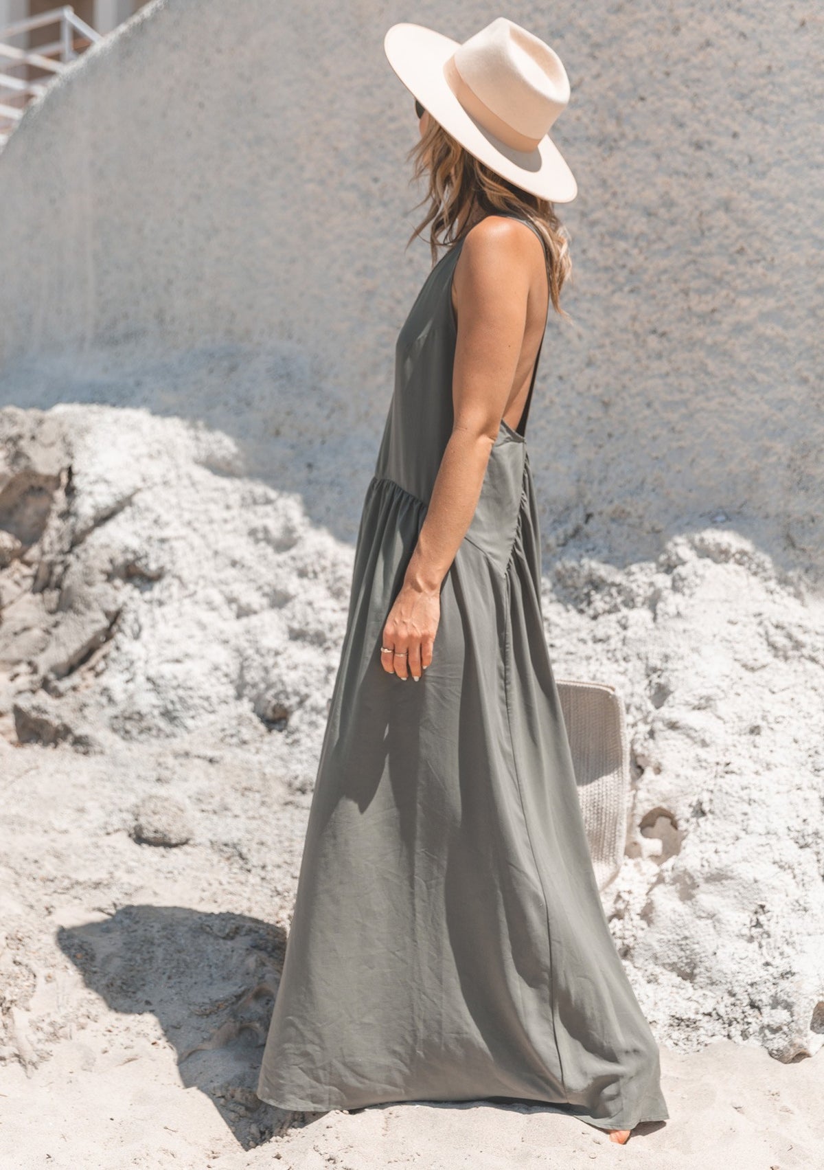 Lovestitch Sleeveless Racer Back Maxi