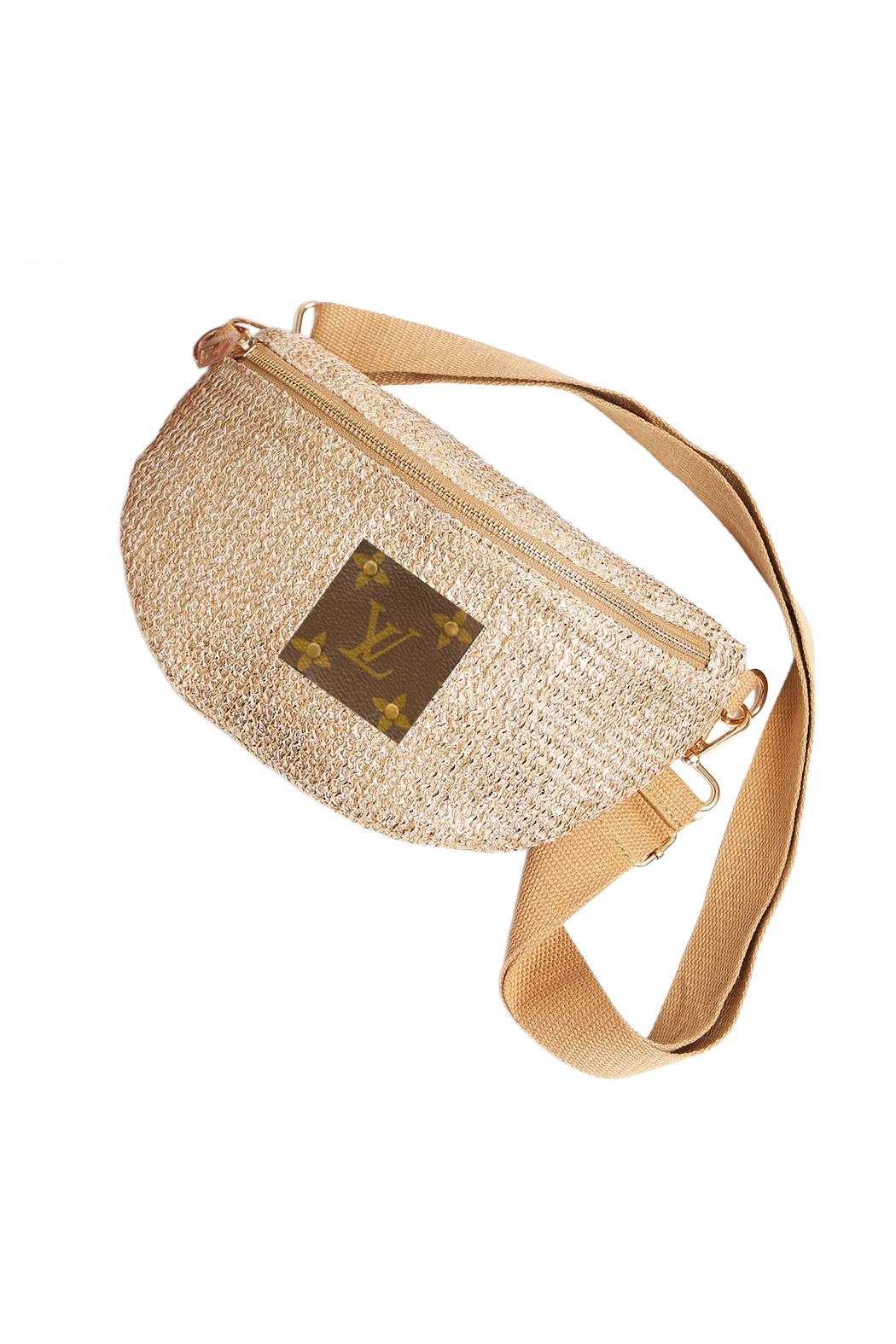 Upcycled Textured Sling Bag