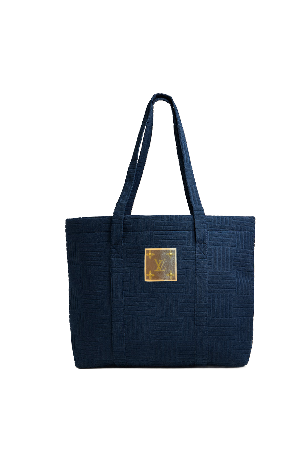 Upcycled Terry Cloth Tote Bag