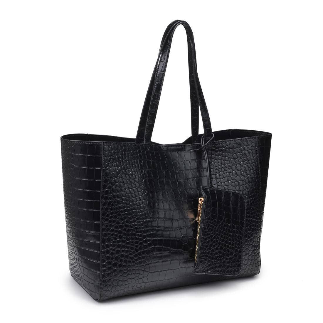 61673B Tiffany Croc Tote Bag