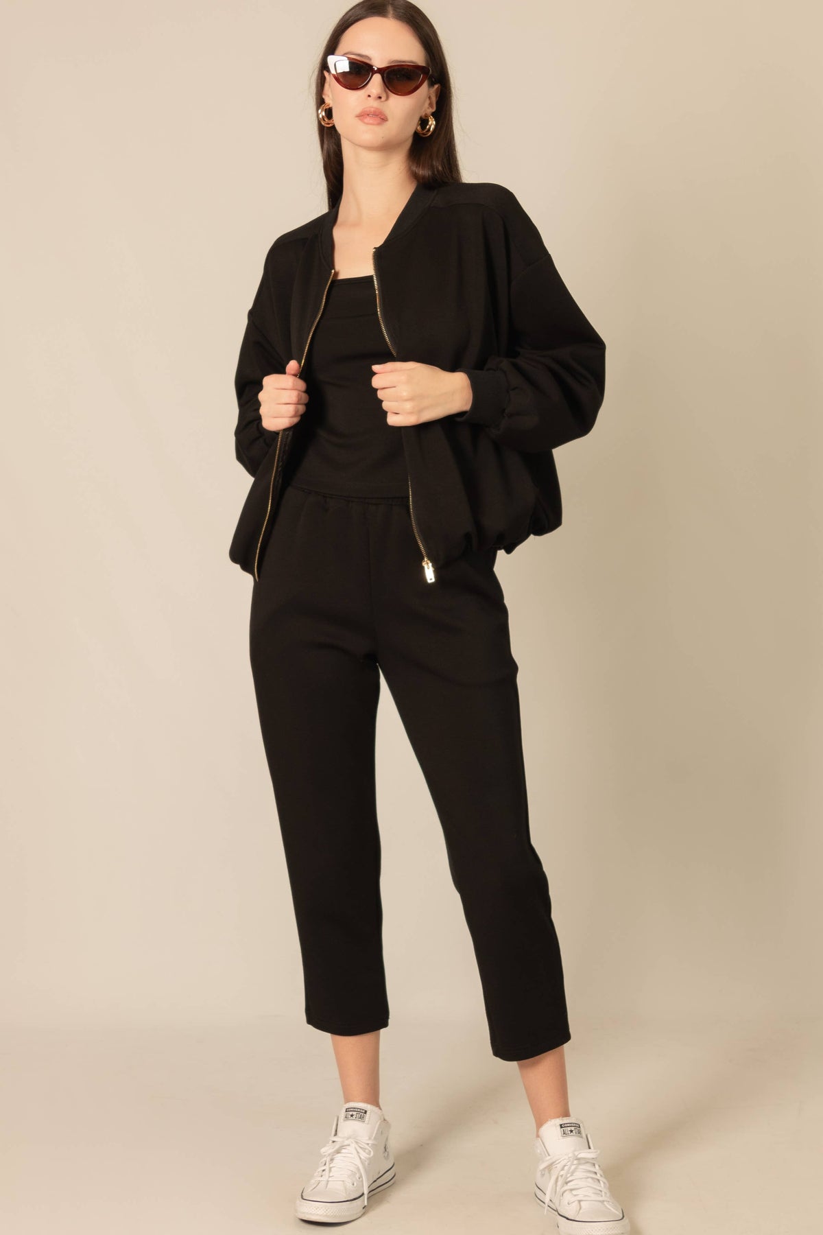 P. CILL Butter Modal Bomber Jacket