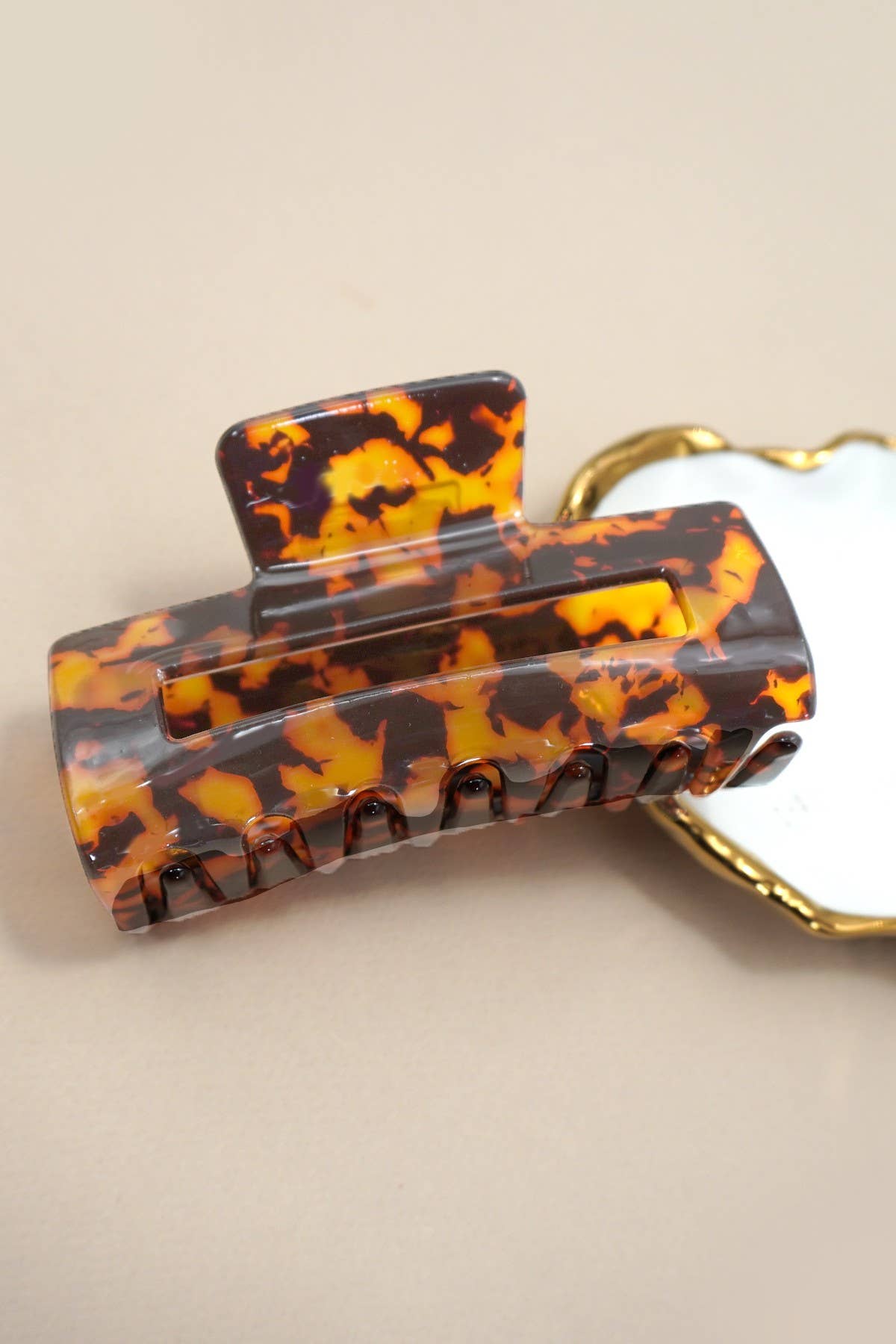 Marbled Hair Claw Clip