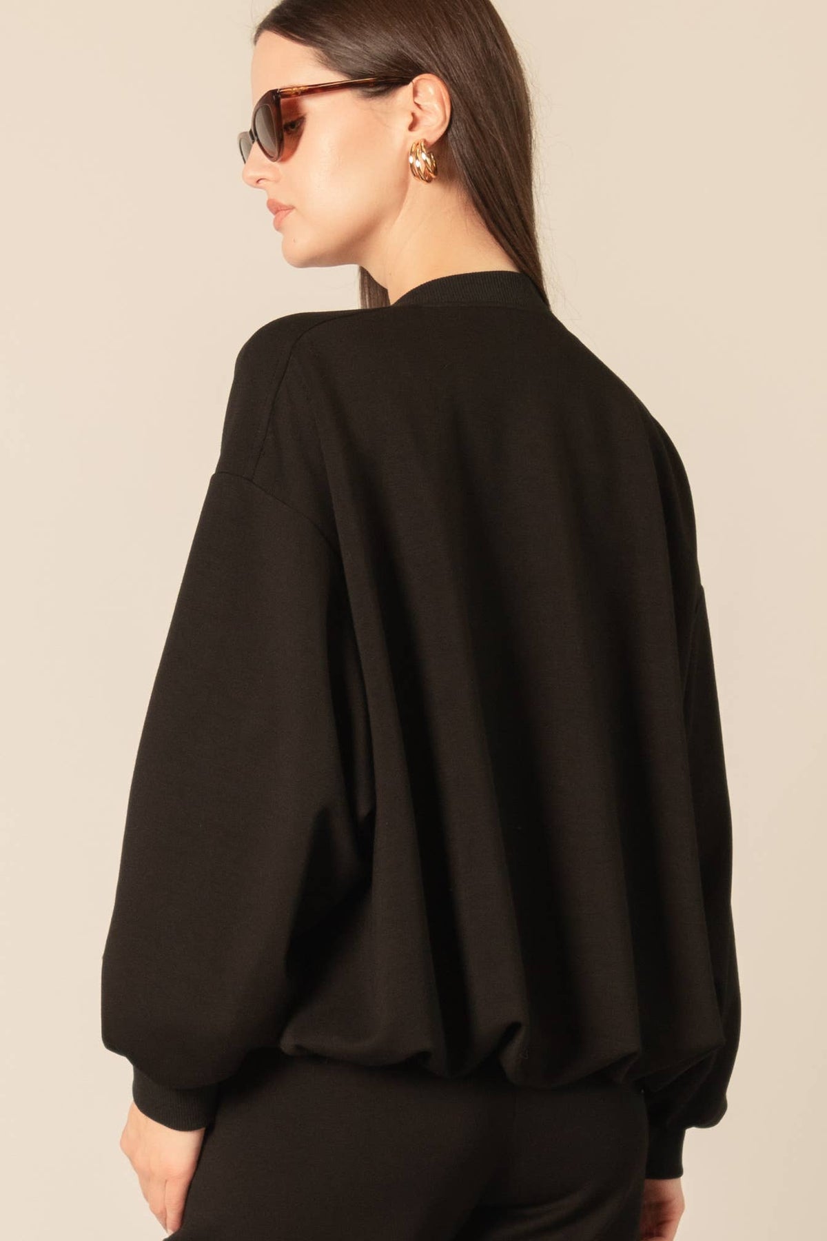 P. CILL Butter Modal Bomber Jacket