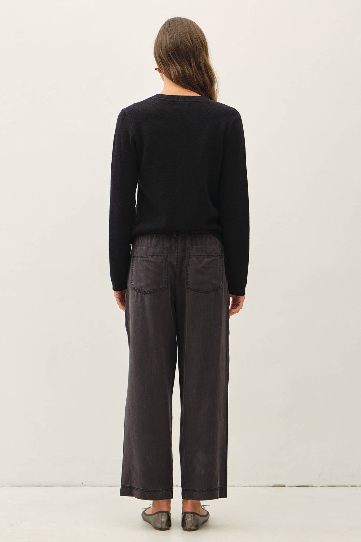 Wide Leg Tencel Pant