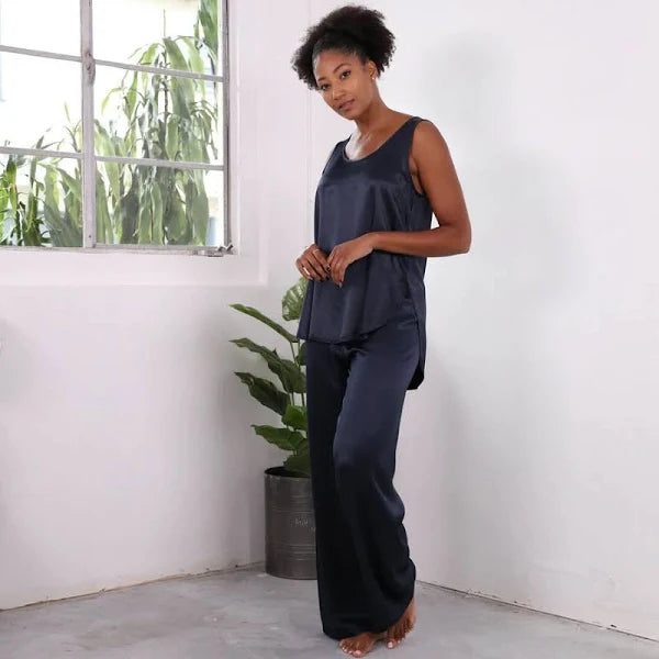 PJ Harlow Jolie Satin Pajama Pants